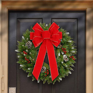 Christmas Wreath Bow